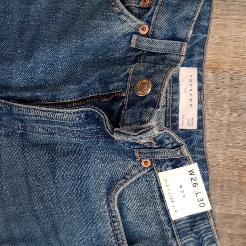 VACATION SALE* Topshop 'Mom' Jean NWT 26 x 30